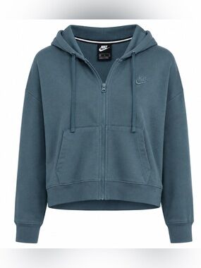Nike Teal Blue Full-Zip Hoodie Women’s M
